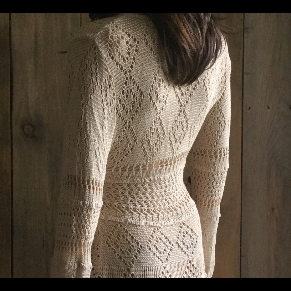 COPPER KEY CROCHET TOP - Picture 4 of 5